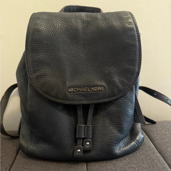 Michael Kors | Bags | Michael Kors Indigo Leather Backpack  display picture 1